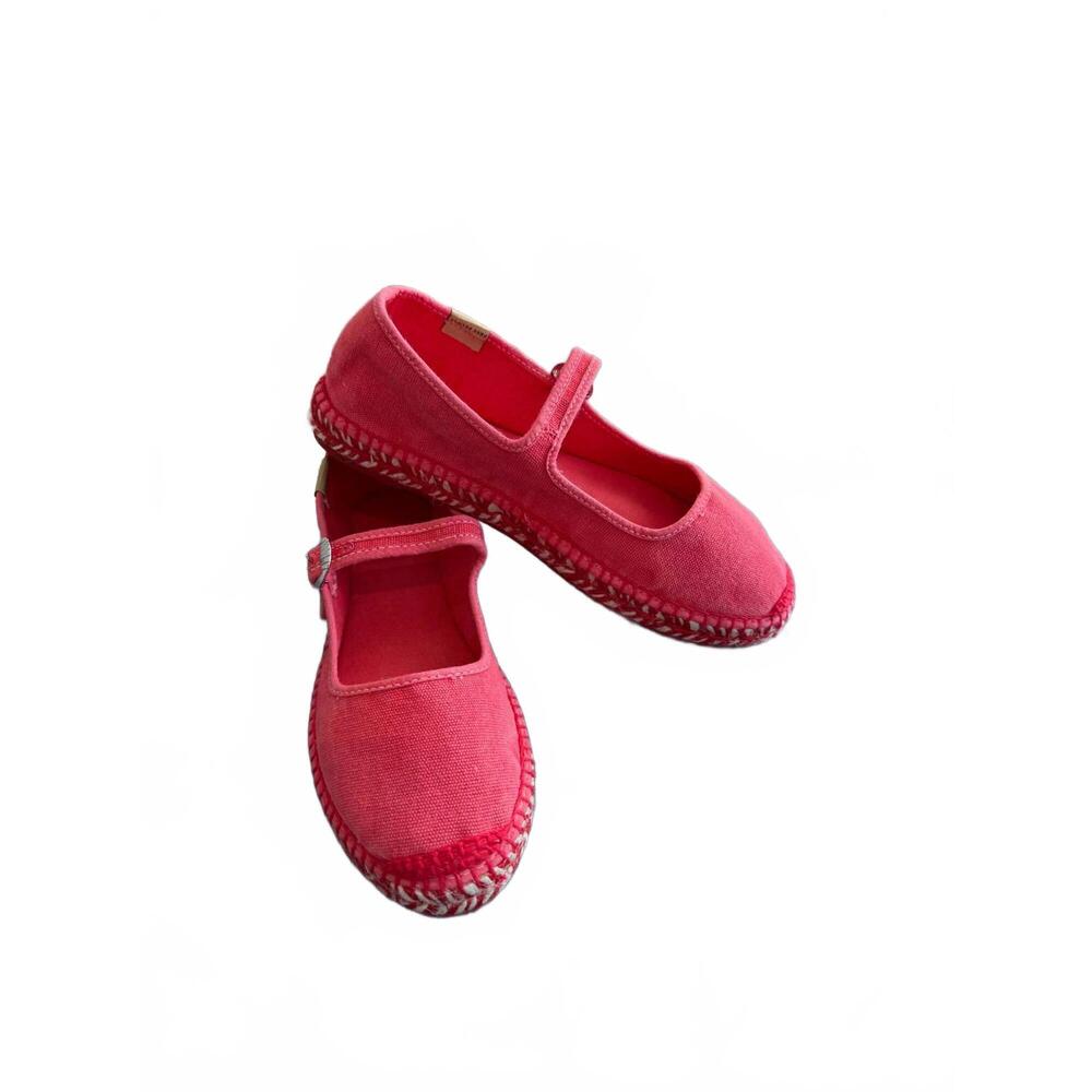 Free People Red Mary Jane Espadrille Flats - Picture 7 of 8